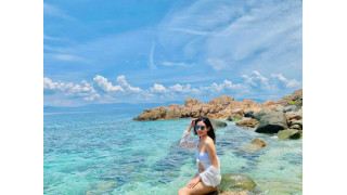 Đảo Bình Hưng (Khánh Hoà) hòn đảo xinh đẹp hiện ra với hang đá nước ngọt rất đặc biệt